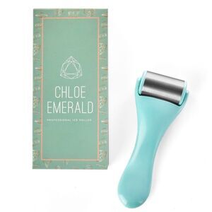NEW IN BOX! Chloe Emerald Professional Facial Ice Roller